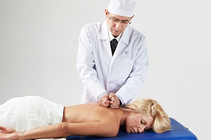 Massage with inflammation of the cervical area